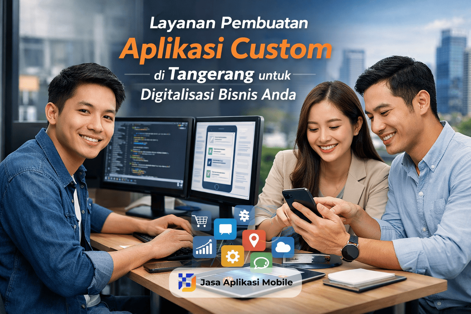 Layanan Pembuatan Aplikasi Custom di Tangerang untuk Digitalisasi Bisnis Anda